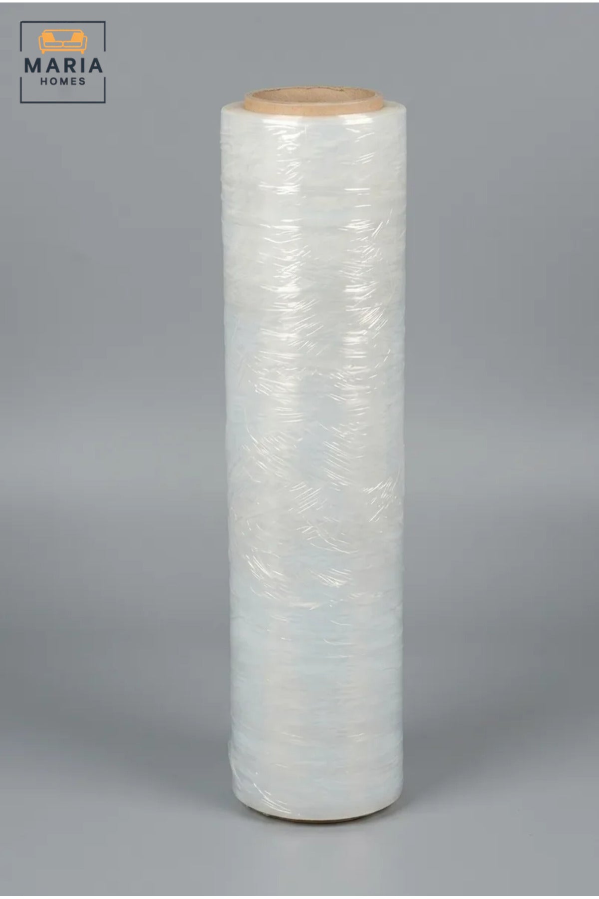 Clear Packing Wrap 50 cm Wide and 300 m Long, Flexible Stretch Wrap for Pallet Wrapping, Shipping, Warehouse Storage, Boxes, Parcels and Packaging
