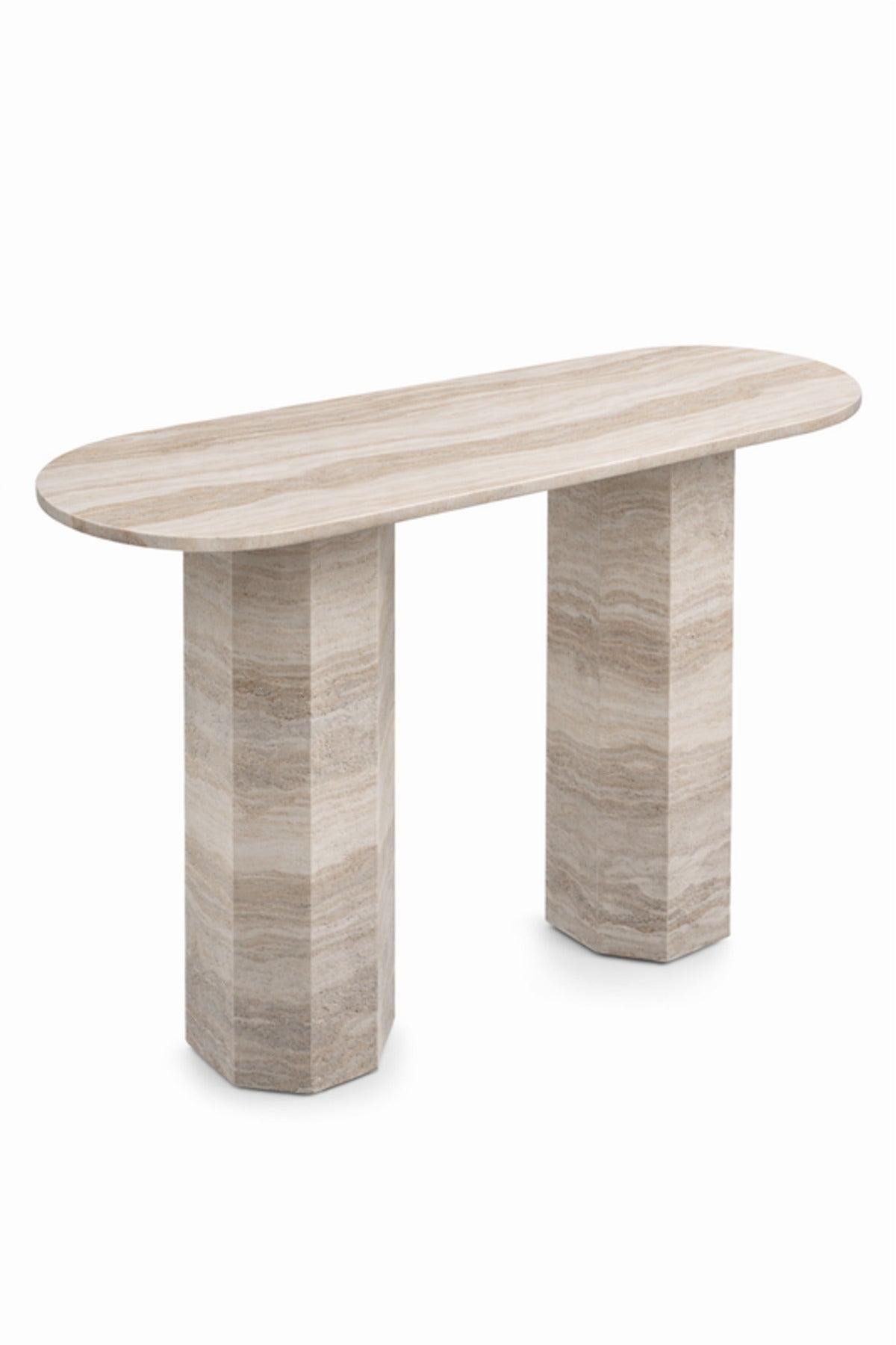 Light Wood Marble Console Table Modern Hallway Entryway light wood marble
