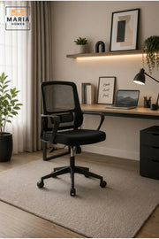 Modern Ergonomic Mesh Office Chair with Lumbar Support, Adjustable Height and Swivel Base