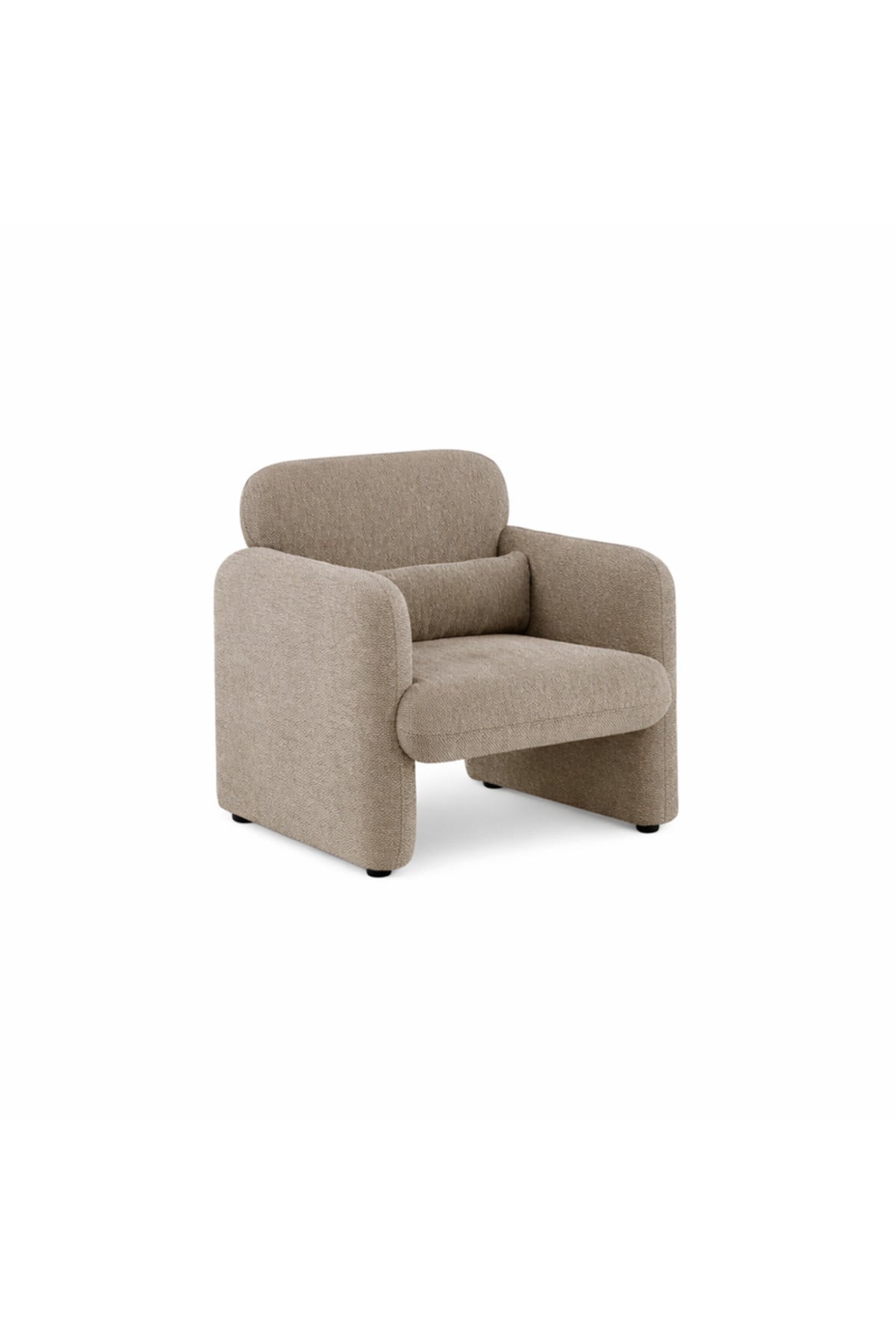 Light Brown Fabric Armchair Modern Living Room Lounge Chair light brown fabric BergÔøΩre