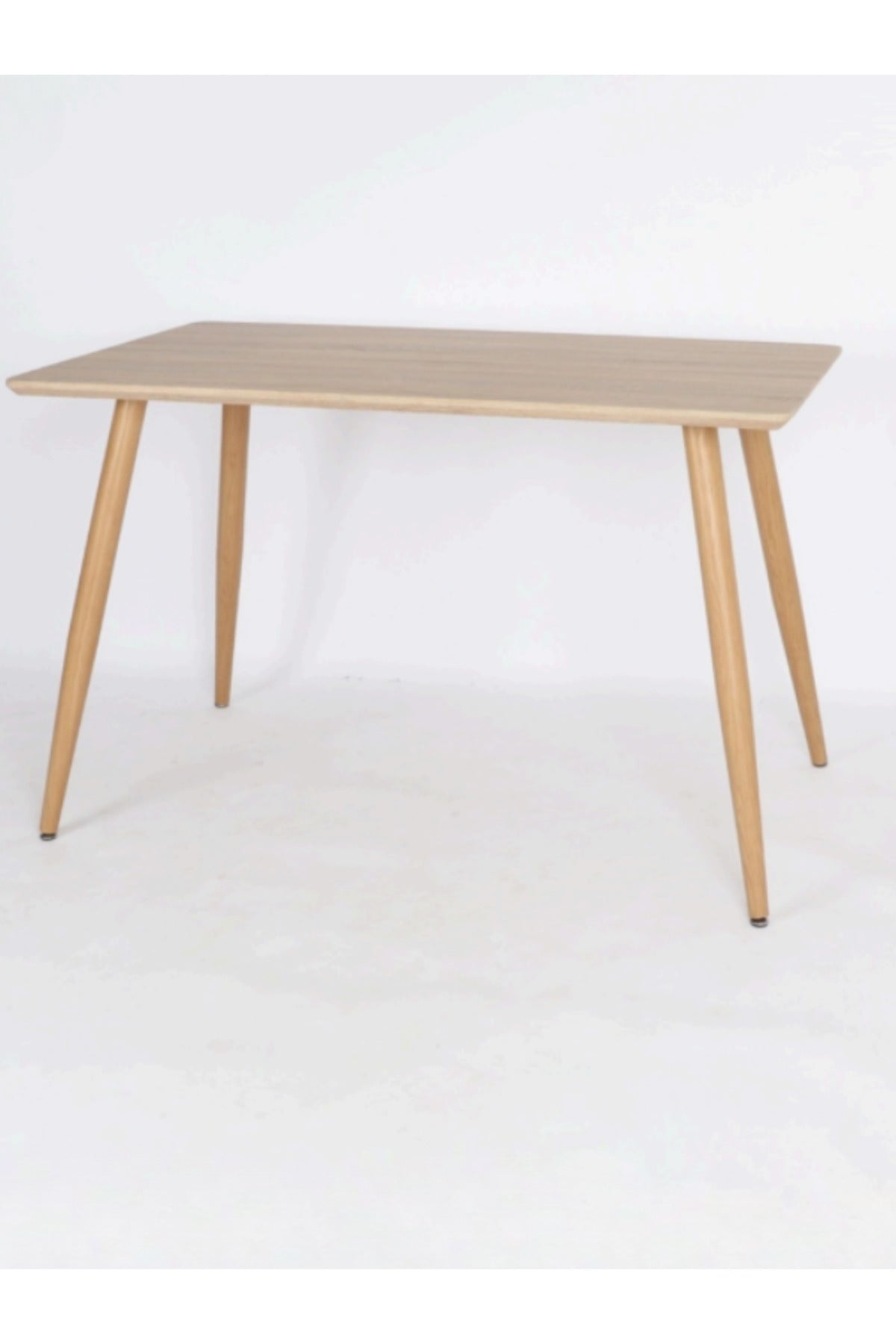 Modern Wooden Dining Table Ð 120_70_76 cm | Light Oak Rectangular Table for Home
