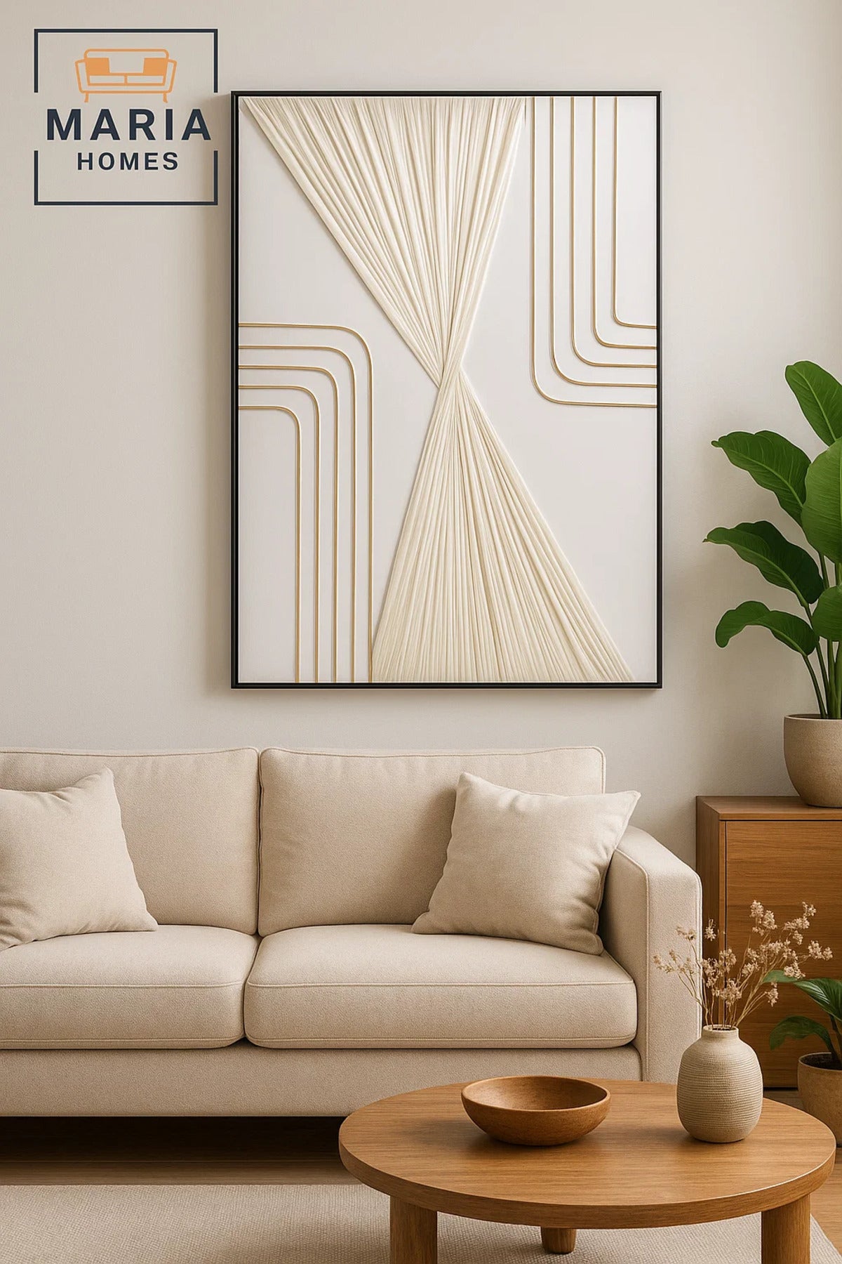 Modern Wall Art 150_100 √ê Abstract Frame & Luxury Geometric Wall Decor for Living Room