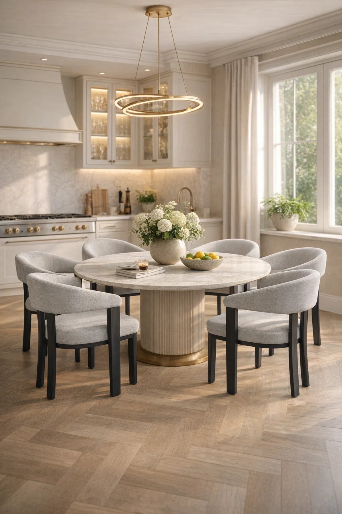 Light Grey Armchair with Black Wooden Legs, 79x48x49 CM light grey armchair Dining Room