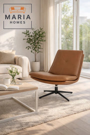 Coffee Swivel Lounge Chair Ð Modern Upholstered Relax & Accent Chair