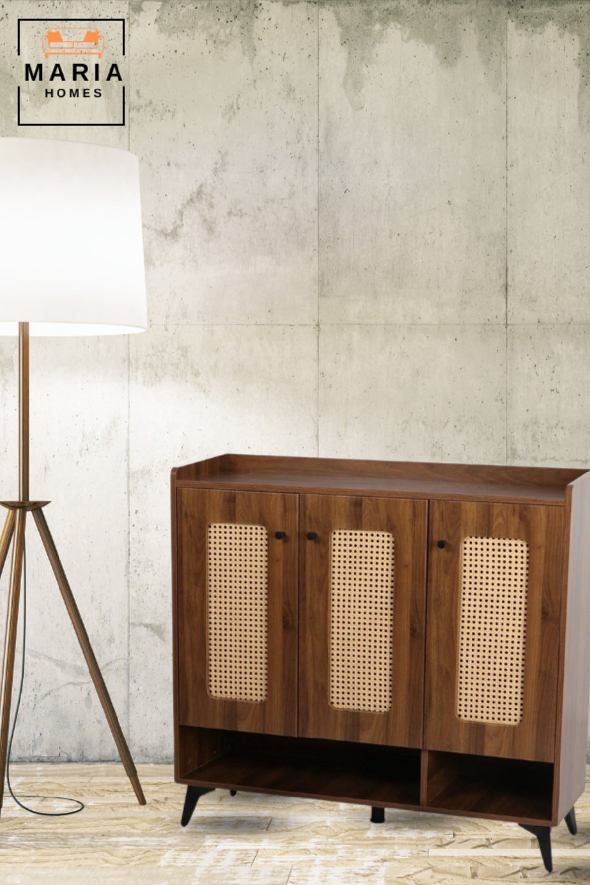 3-Door Shoe Cabinet Modern Design Shoe Storage Organiser