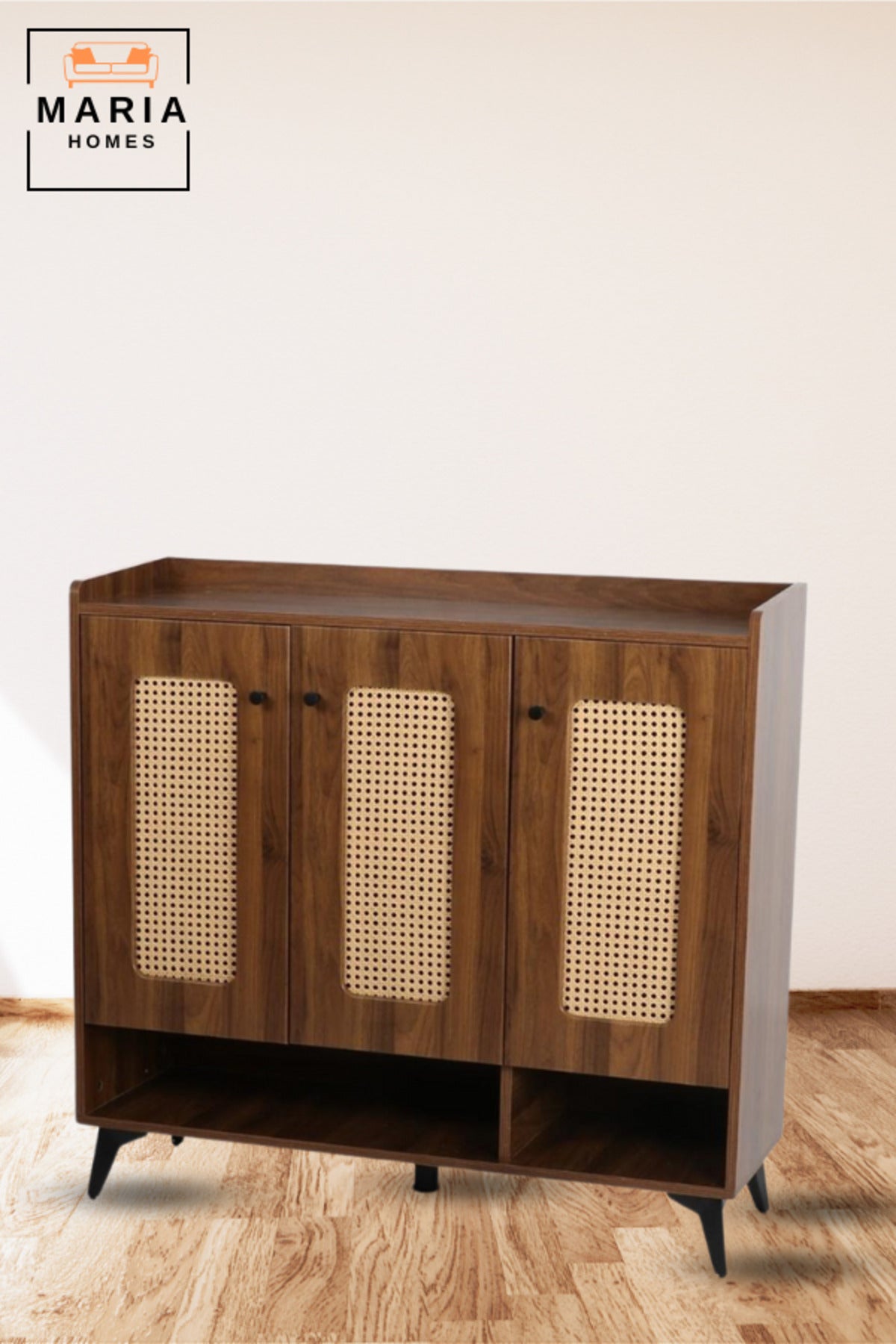 3-Door Shoe Cabinet Modern Design Shoe Storage Organiser