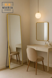 Gold Full Length Standing Mirror Modern Dressing Floor Mirror Home D≈Ωcor Wall Mounted 160x40