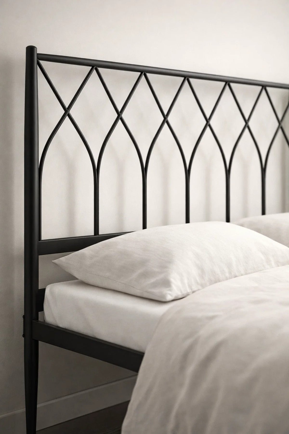 Black Metal Bed Frame modern and durable sleeping solution for bedrooms of any style