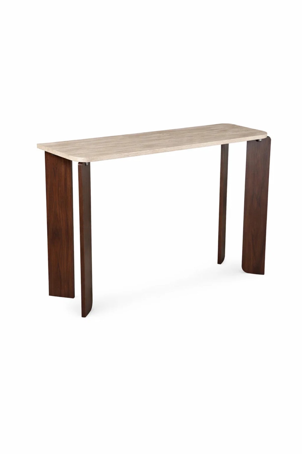Modern Light Wood Console Table Entryway Hallway Furniture Narrow Sofa Desk Minimalist 120cm