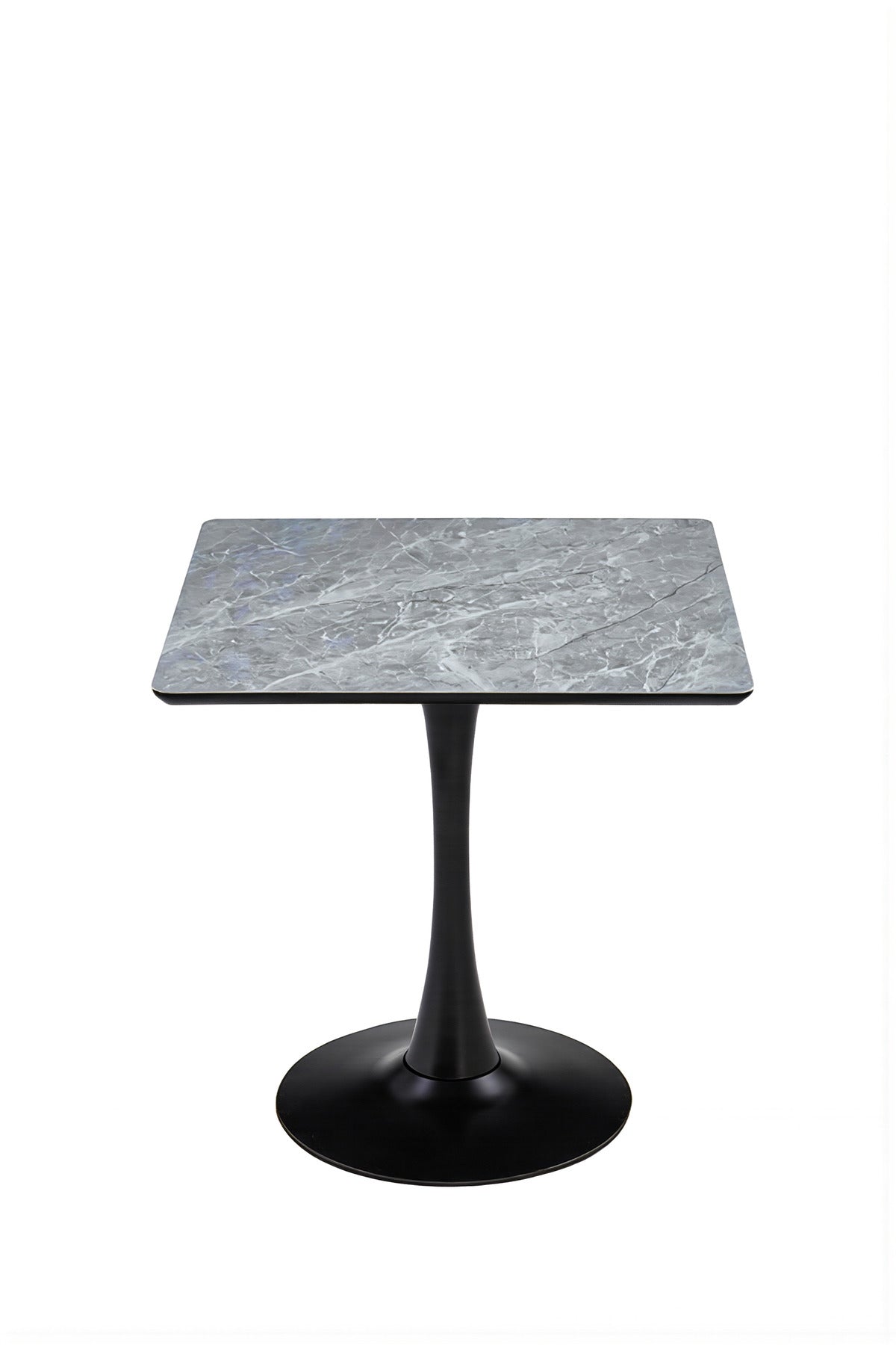 Rectangular Grey Dining Table √ê Modern Caf≈Ω, Restaurant, Office & Home Metal Furniture 70_70 cm