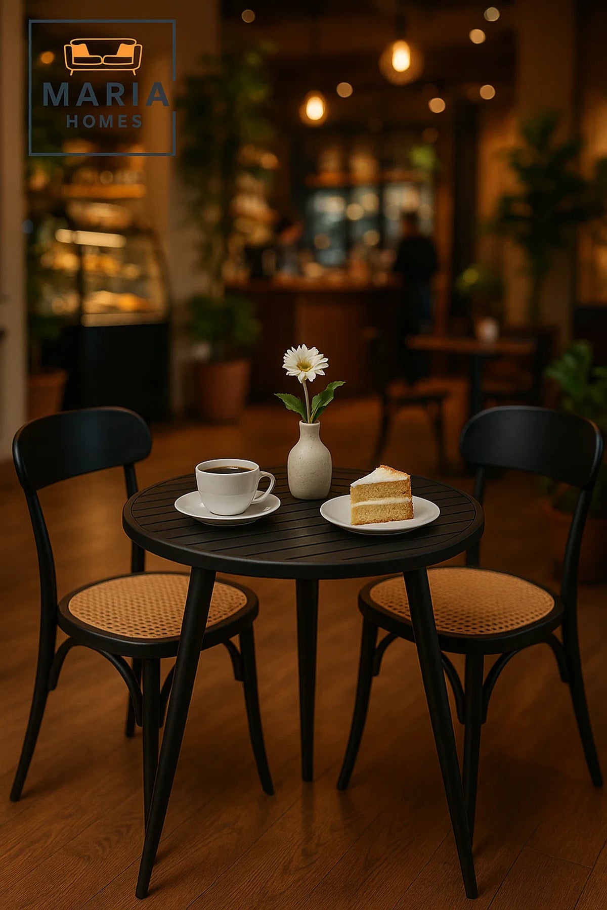Modern Round Outdoor Table | Patio, Garden, Balcony, Caf≈Ω, Dining Furniture Durable Design