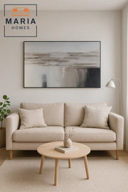 Neutral Abstract Textured Wall Art Ð Modern Minimalist Canvas Decor for Living Room 120*80CM