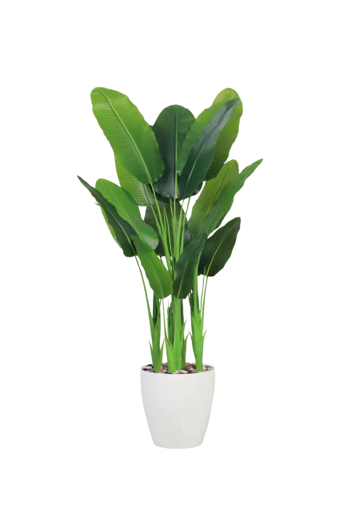 Artificial Banana Leaf Tree with with Pot – 190 cm Tall Tropical Indoor Decorative Plant