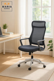 Ergonomic Office Chair with High Mesh Back √ê Swivel, Adjustable Height & Comfortable Design