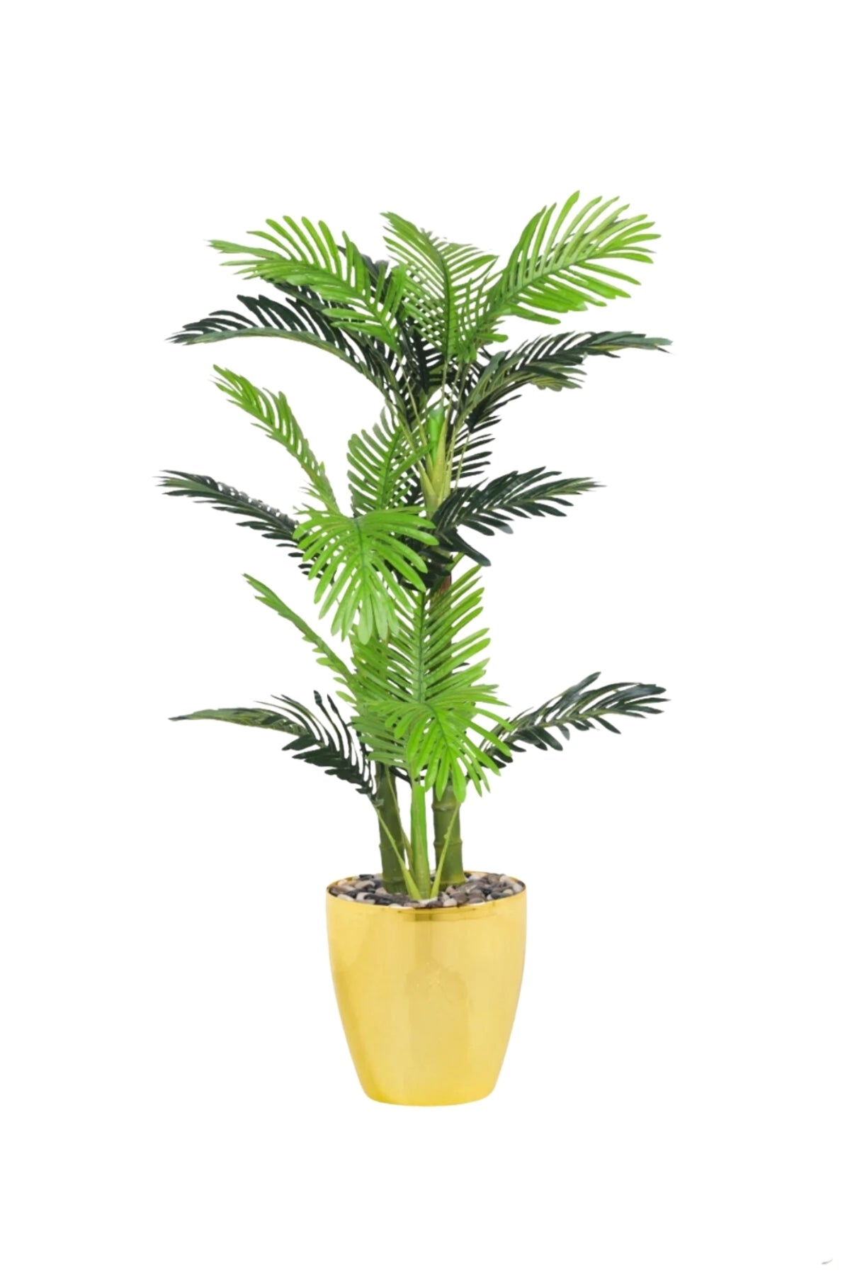 Artificial Palm Tree with Plastic Pot – 150 cm Indoor Tropical Decorative Plant