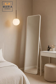 White Full Length Mirror Standing Modern Dressing Floor Mirror Home D≈Ωcor Wall Mounted 170_50