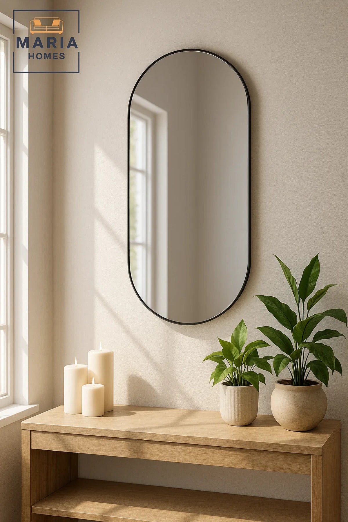 Oval Wall Mirror Modern Decorative Bathroom Mirror Bedroom Vanity Mirror Home D≈Ωcor 140x70