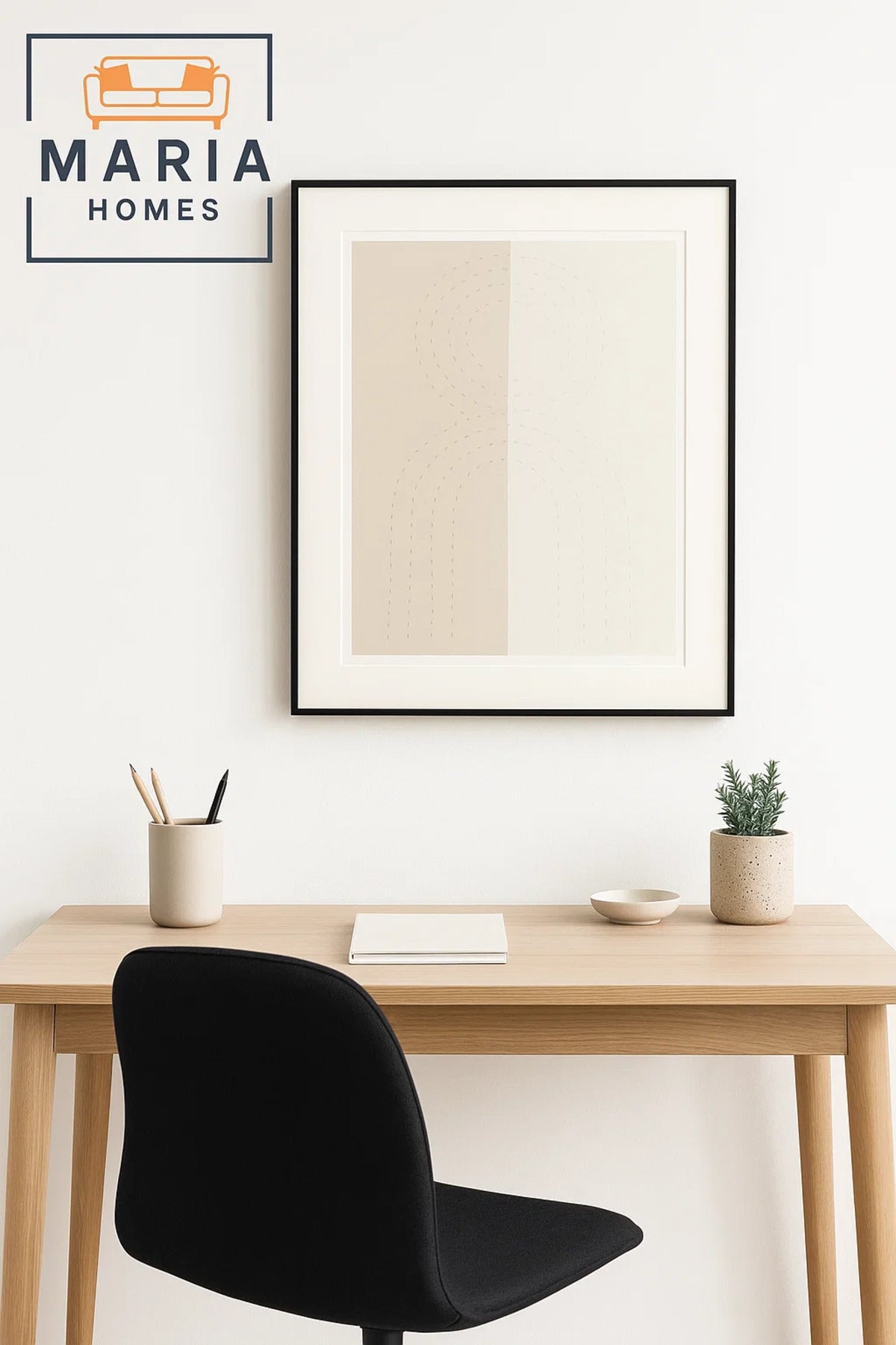 Minimal Beige and White Textured Arch Canvas Wall Art-size80*120 CM