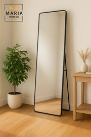 Black Full Length Standing Mirror for Bedroom Wall Mounted Dressing Mirror Modern Home D≈Ωcor