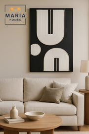 Modern Wall Art 120_80 Ð Abstract Frame & Luxury Geometric Wall Decor for Living Room