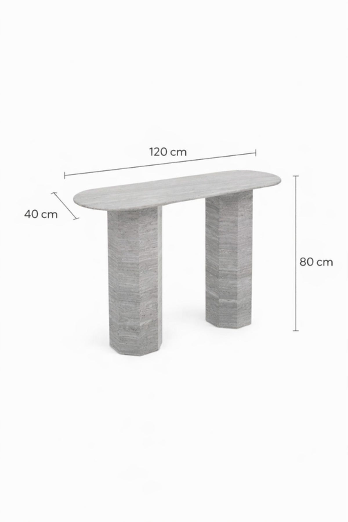 Light Grey Marble Console Table Modern Hallway Entryway light grey marble