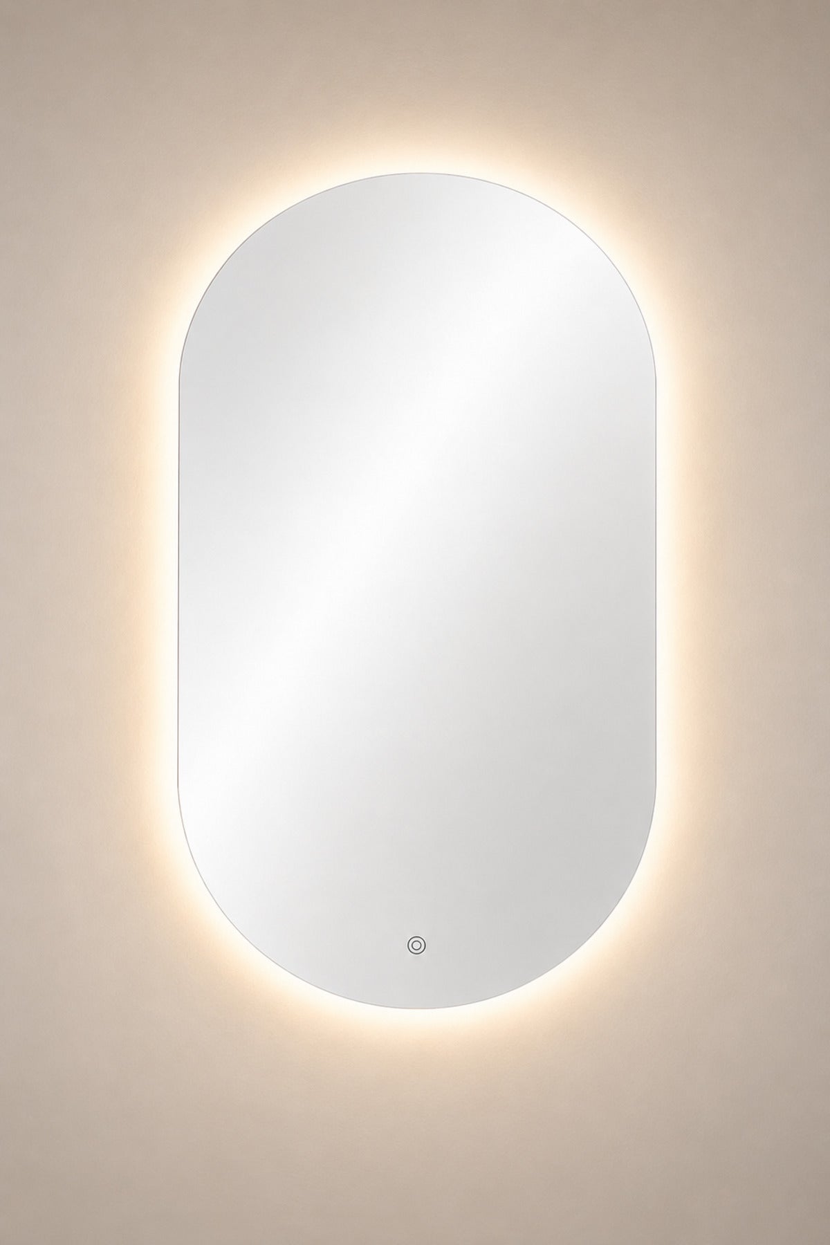Modern LED Arch Bathroom Mirror √ê Frameless Backlit Wall for & Vanity modern led arch