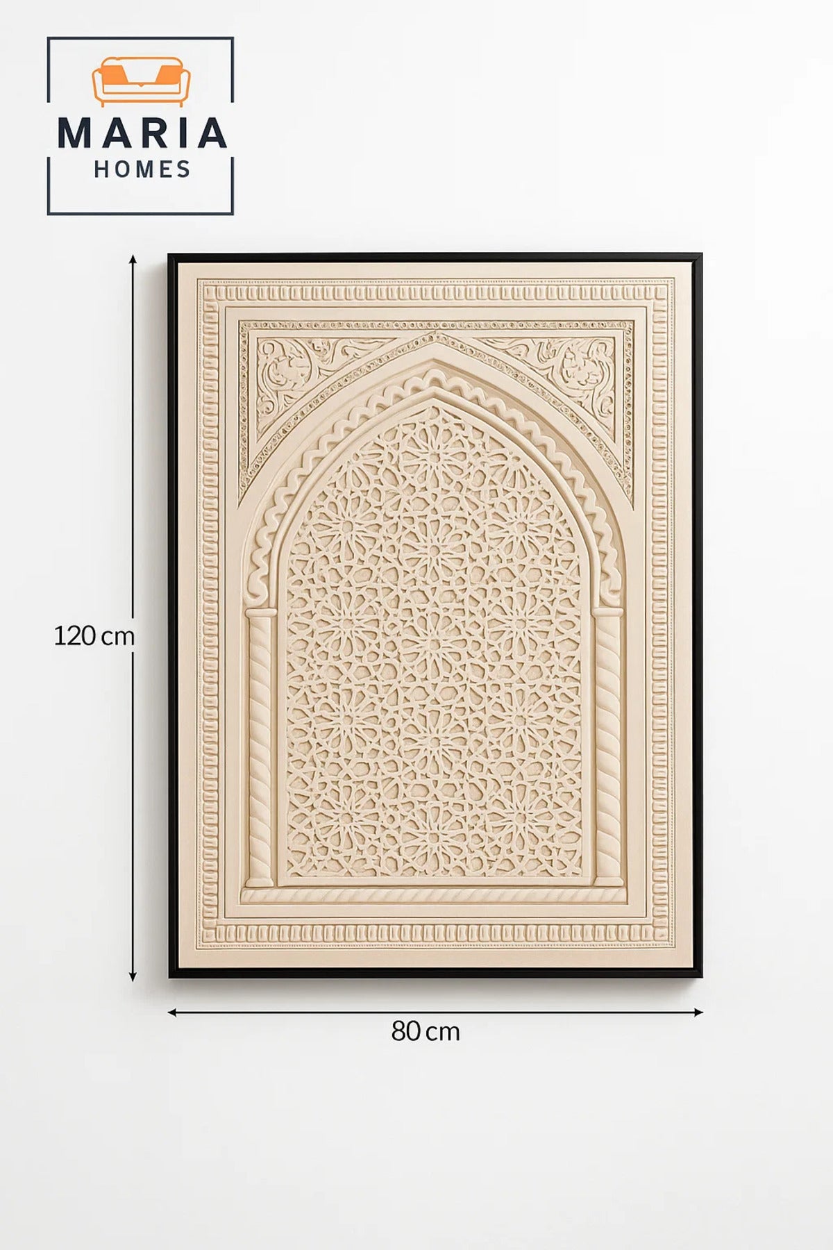 Modern Wall Art 120_80 √ê Abstract Frame & Luxury Islamic Wall Decor for Living Room