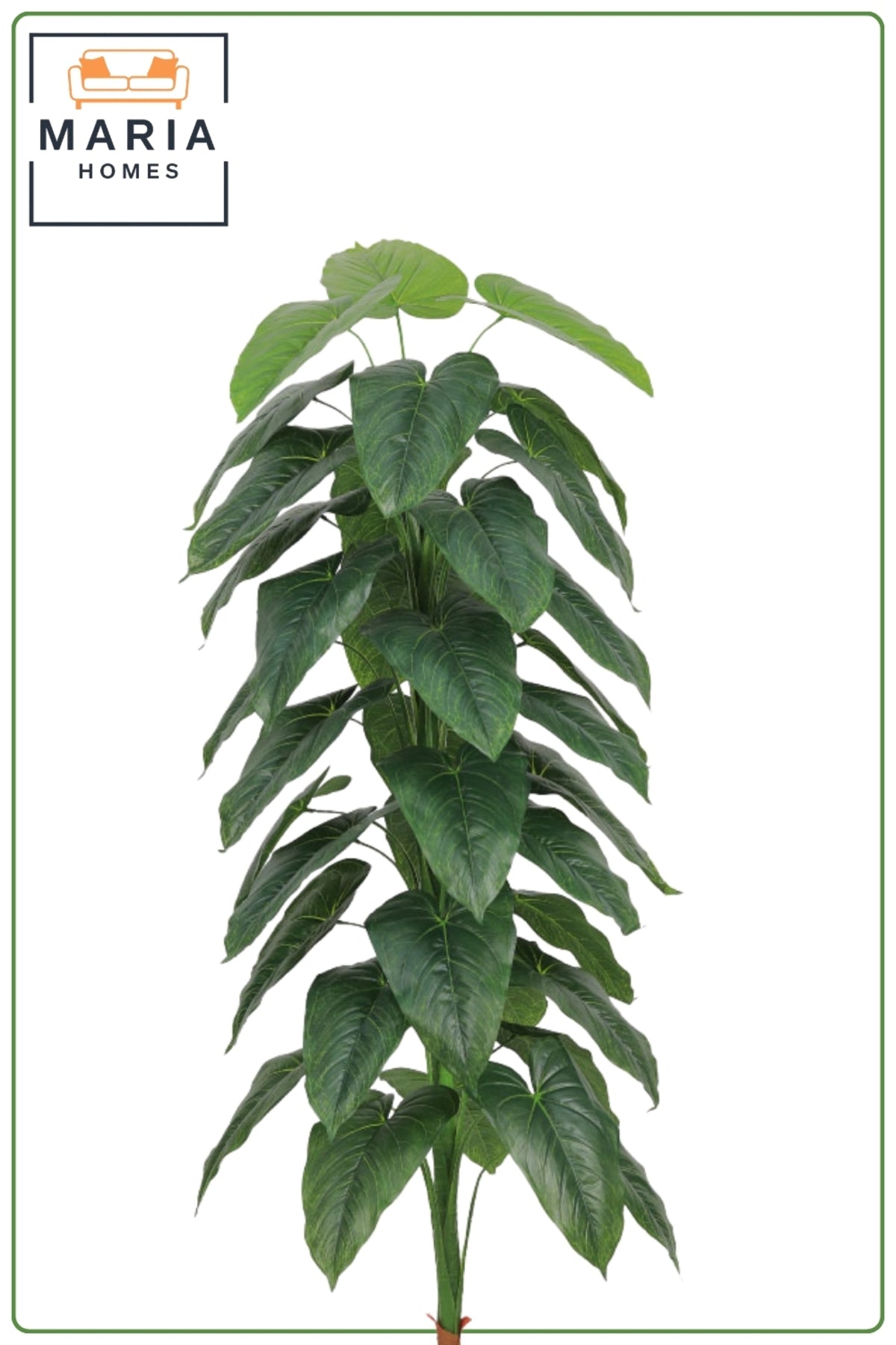 190 cm Artificial Philodendron Tree with Fiber Pot – Modern Indoor Tropical Decor