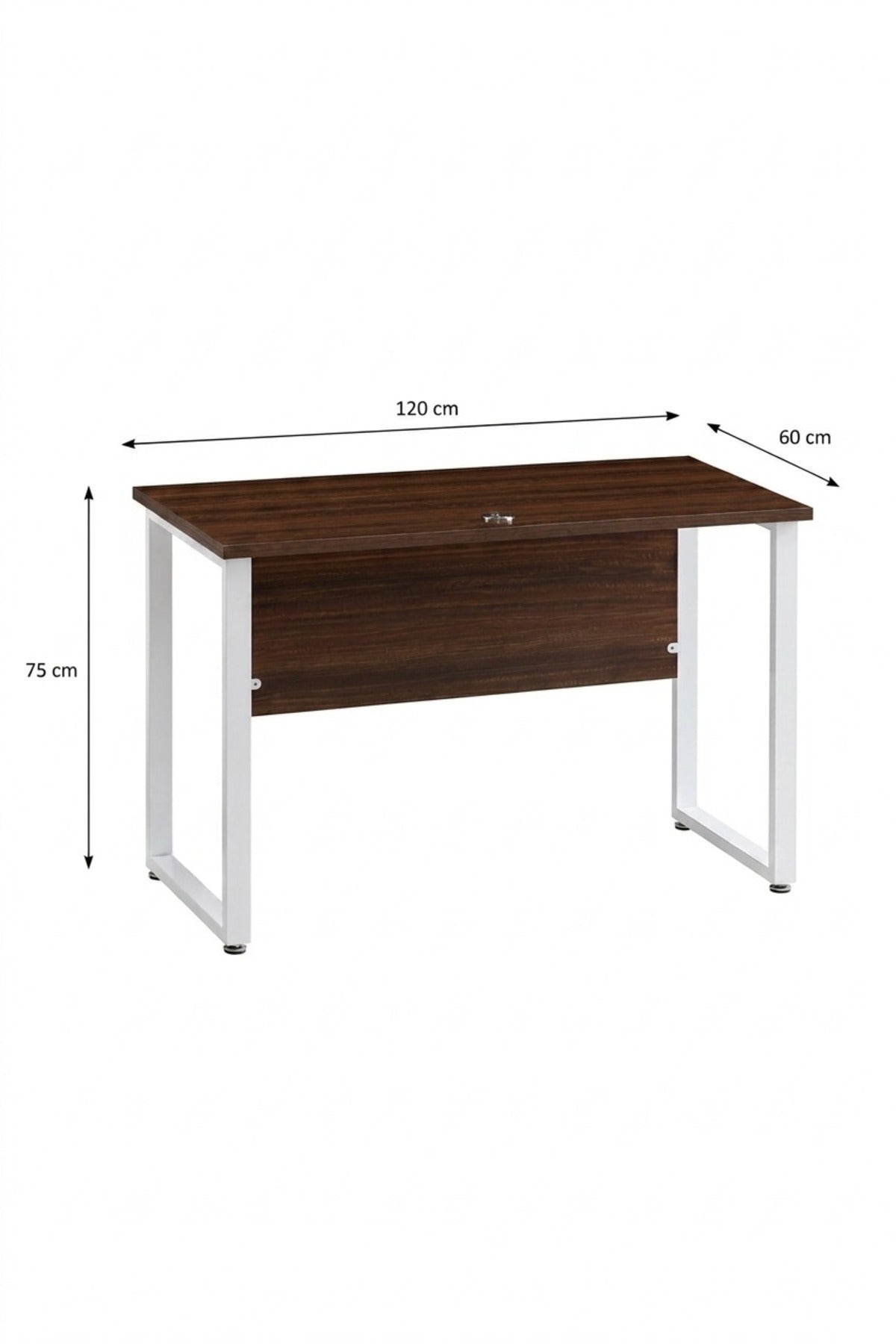Modern Office Desk with Metal Frame √ê Computer Workstation Table for Home & Office