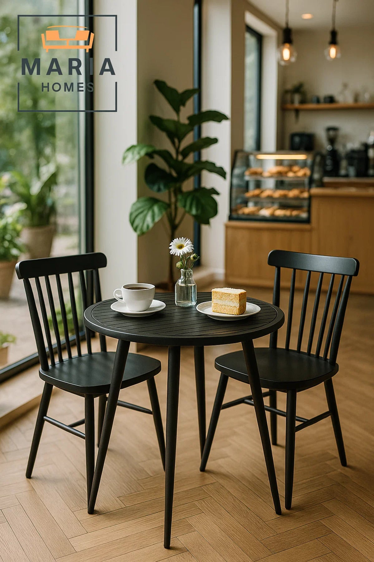 Modern Round Outdoor Table | Patio, Balcony, Garden, Dining Furniture | Durable & Stylish