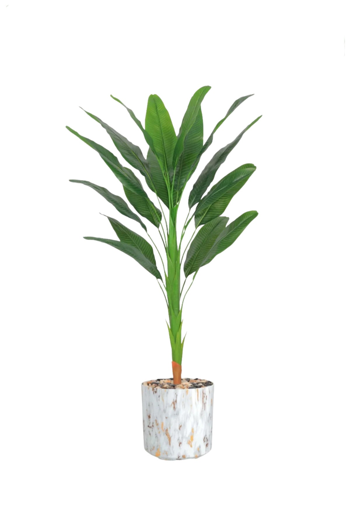 170CM Artificial Bird of Paradise Plant with Marble Pot | Large Tropical Indoor Plant