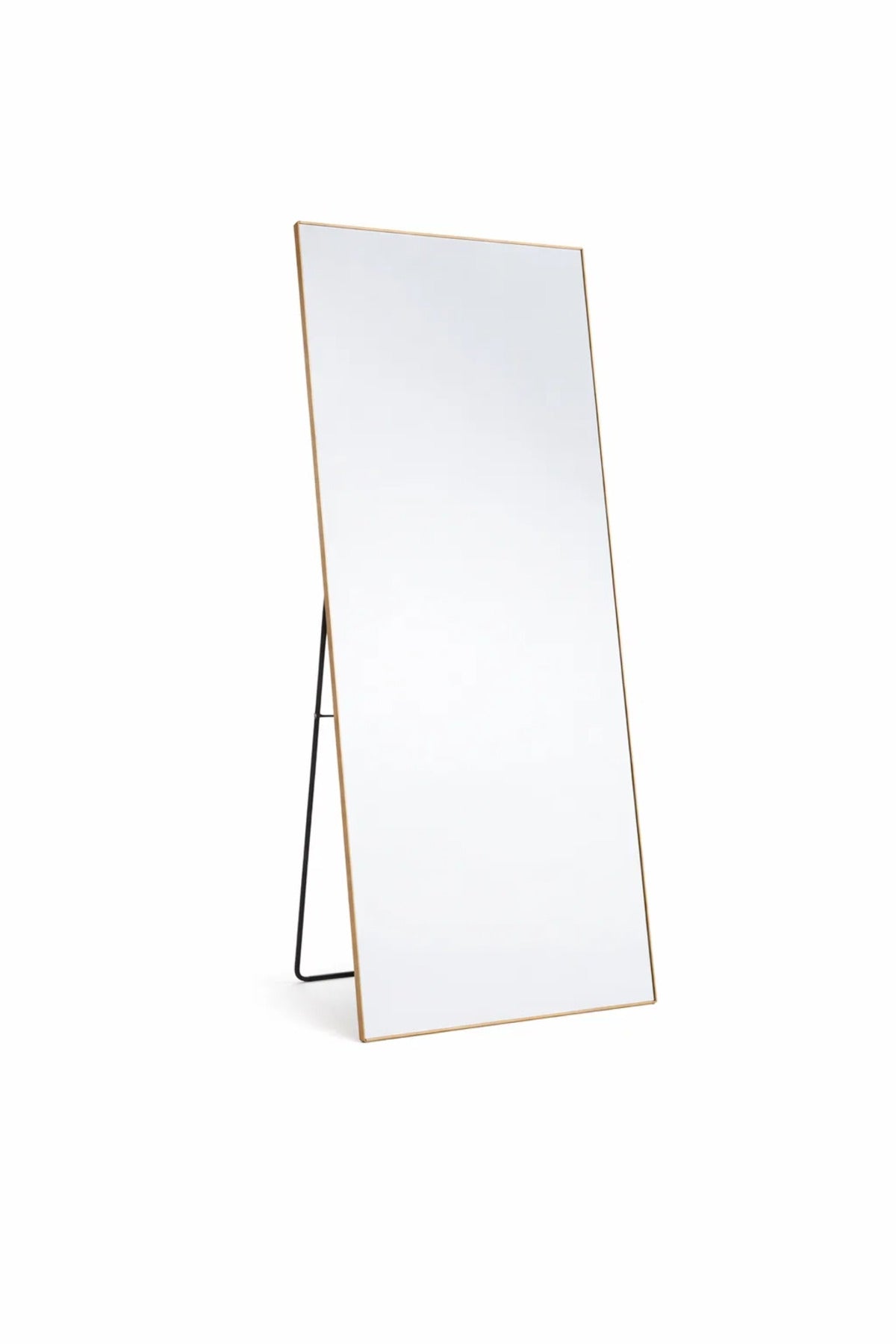Gold Standing Floor Mirror 180x80cm Full Length Bedroom gold standing floor