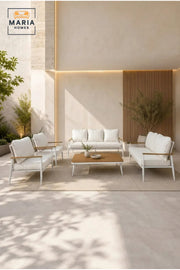 5-Piece Outdoor Patio Sofa Set with Coffee Table √ê Modern Garden & Terrace Conversation Set