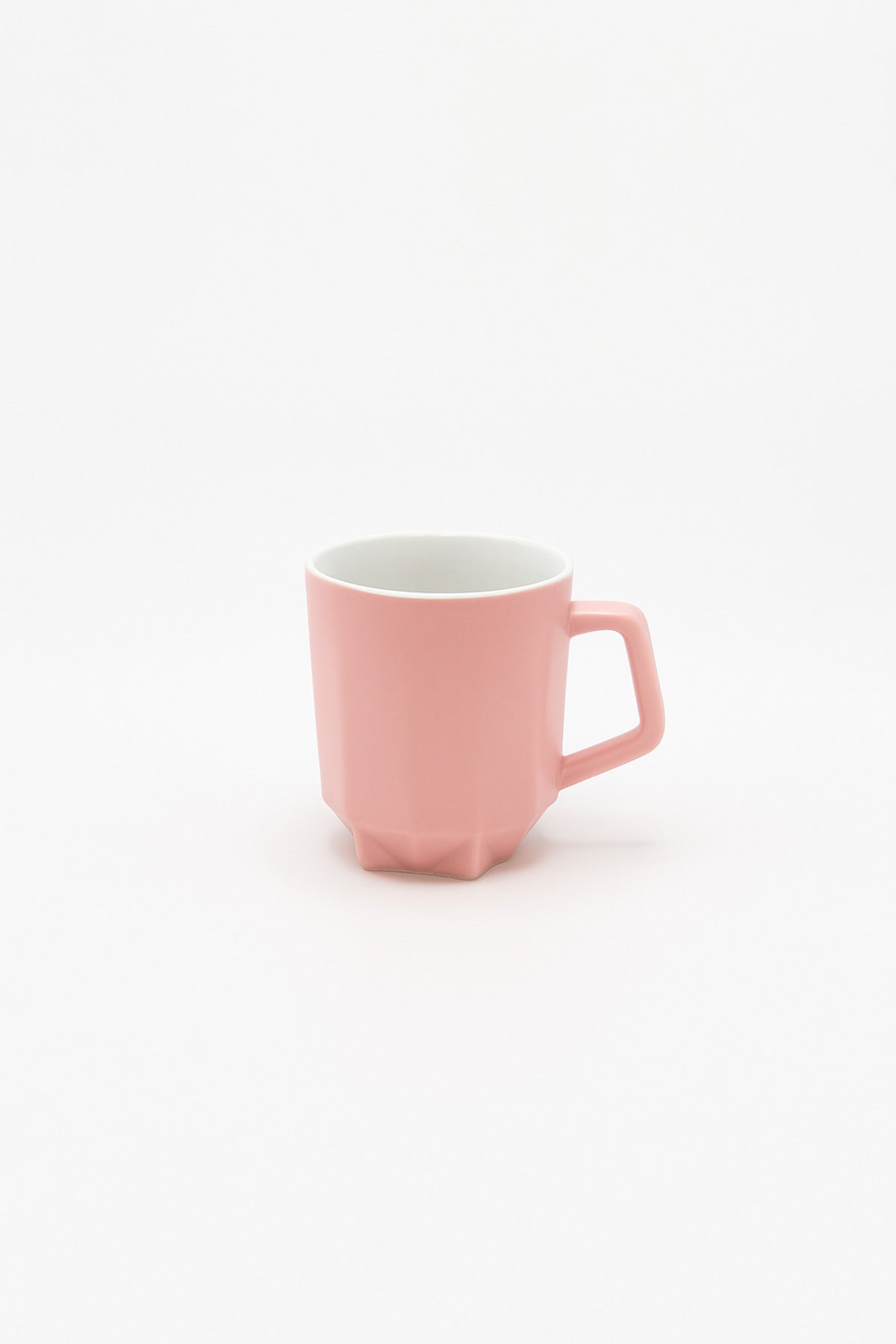 Pink Ceramic Mug Ð Geometric Modern Coffee and Tea Cup