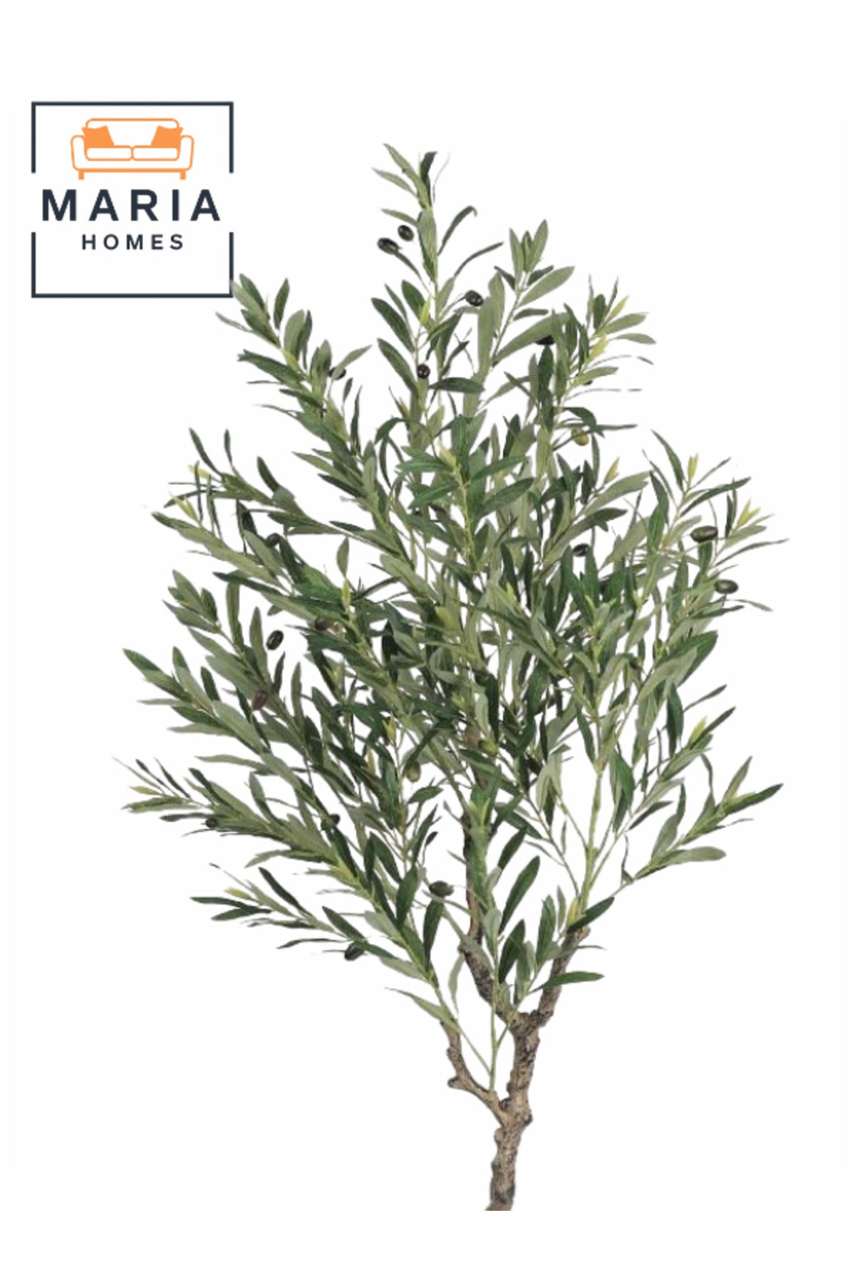 Artificial Olive Tree 145 cm Ð Black Pot Indoor Decor