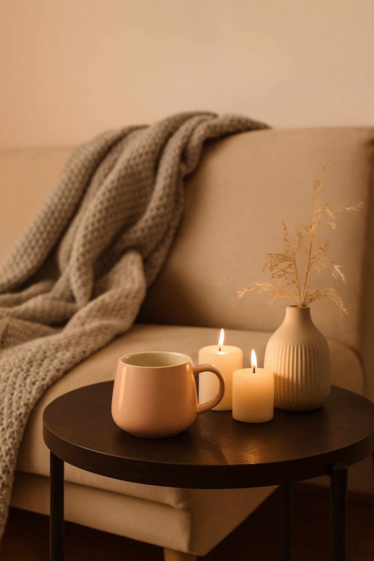Pink Ceramic Mug Ð Minimalist Modern Coffee and Tea Cup