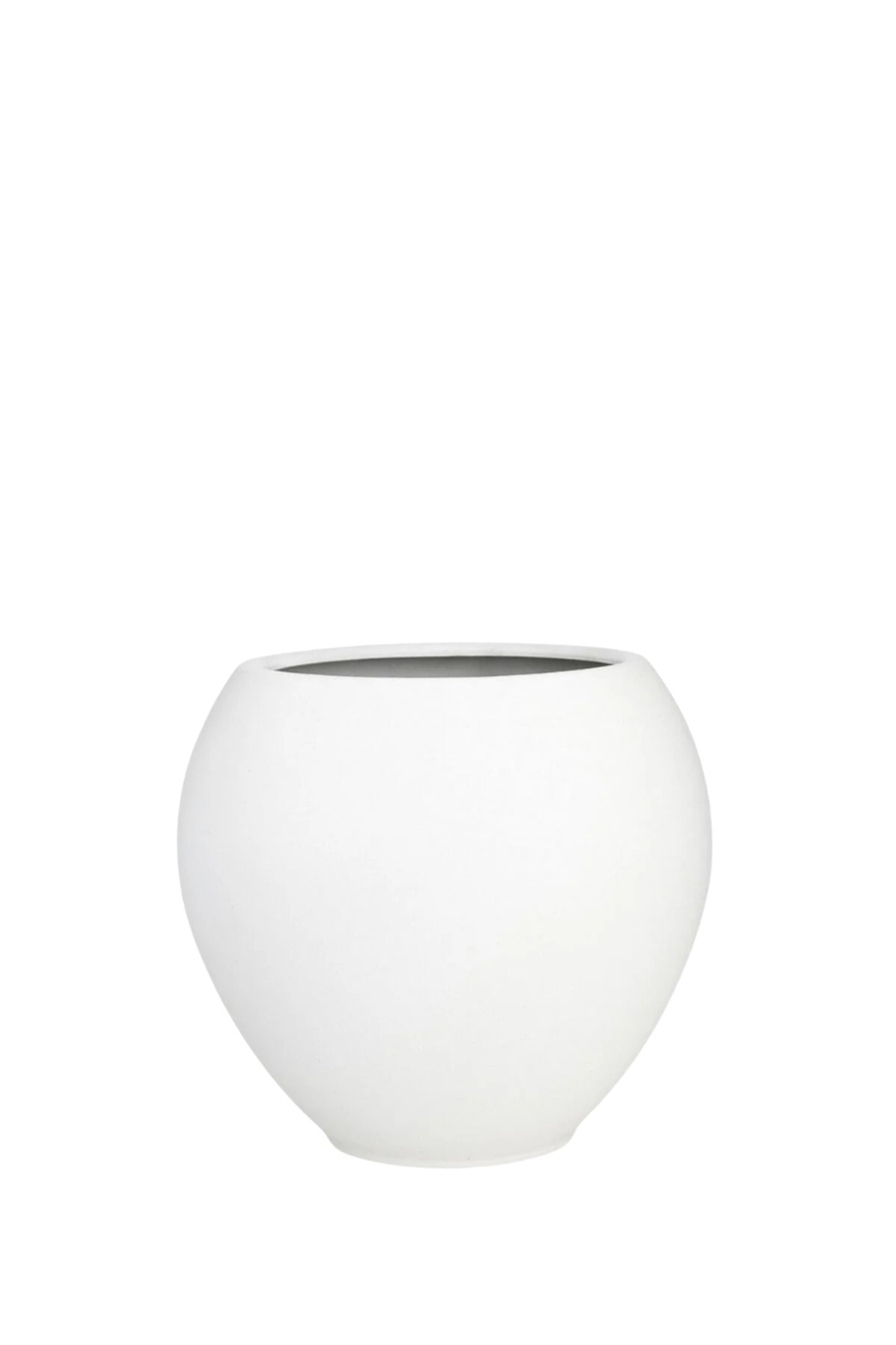 Large Round Fiber Planter 80 CM Modern Indoor Outdoor Decorative Pot