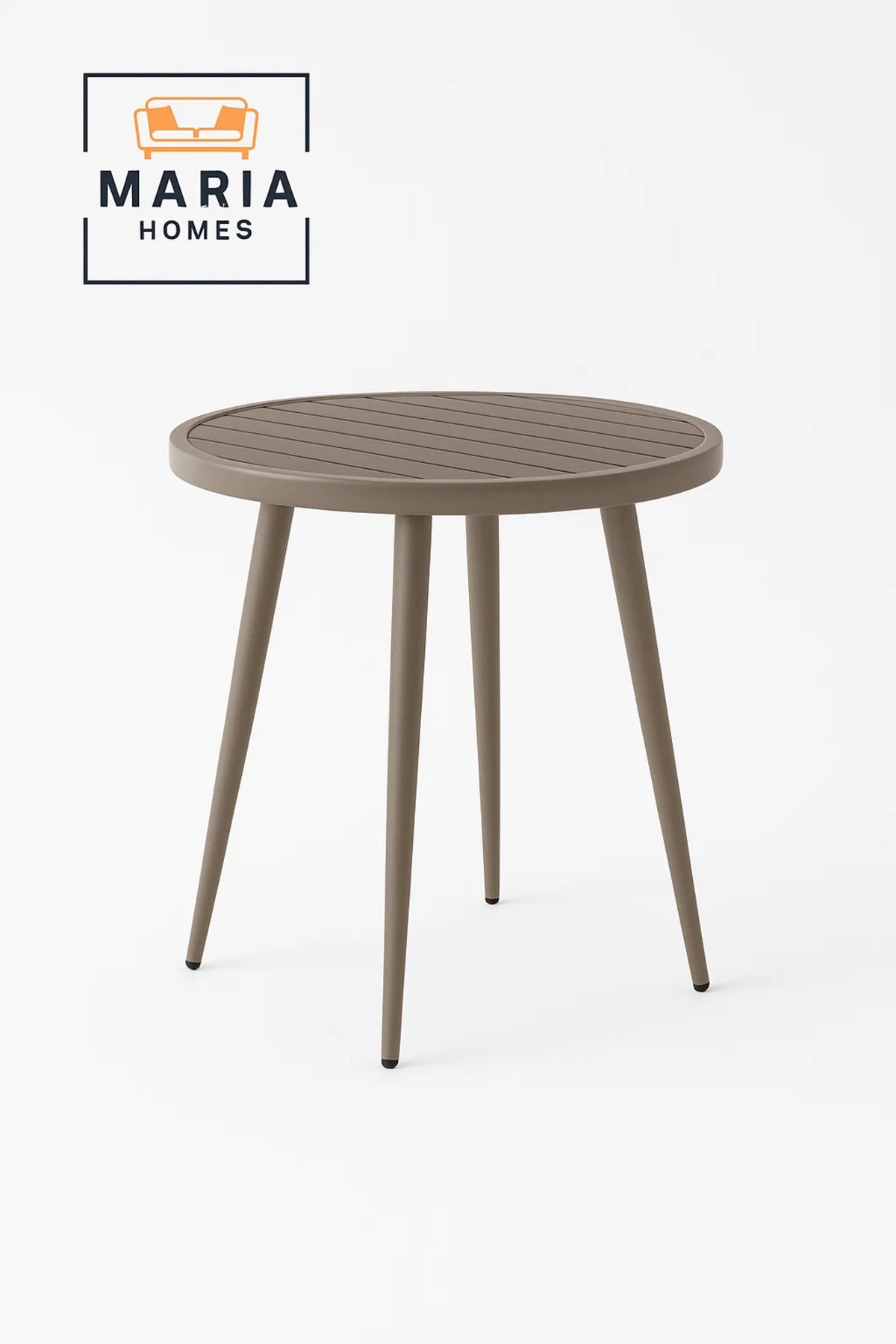 Black Round Outdoor Table