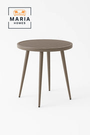 Black Round Outdoor Table