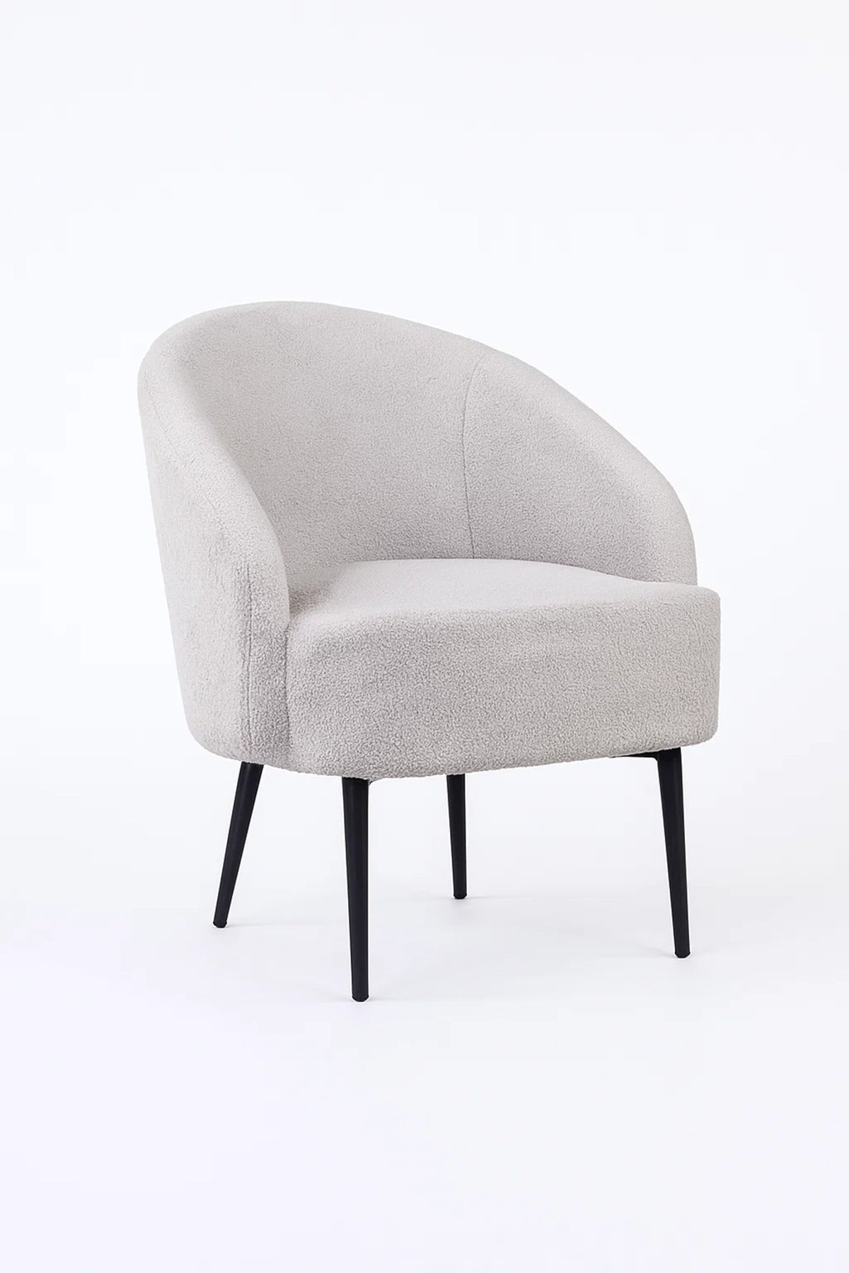 Modern Fabric Accent Armchair, Lounge Chair for Living Room, Bedroom & Office Cabin