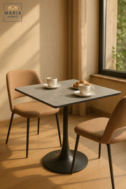 Rectangular Grey Marble Dining Table Ð Modern CafŽ, Restaurant, Office & Home Furniture 80_80 cm