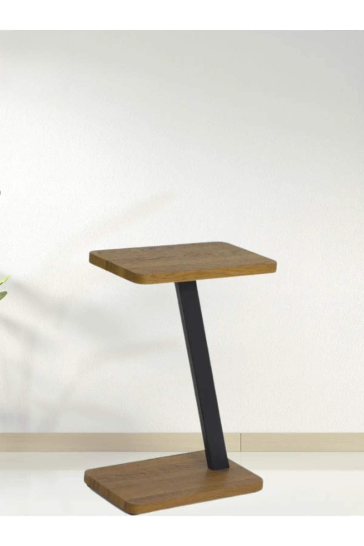 Modern Z-Shaped Side Table Stylish & Functional Perfect for Home & Office 25x40x60cm
