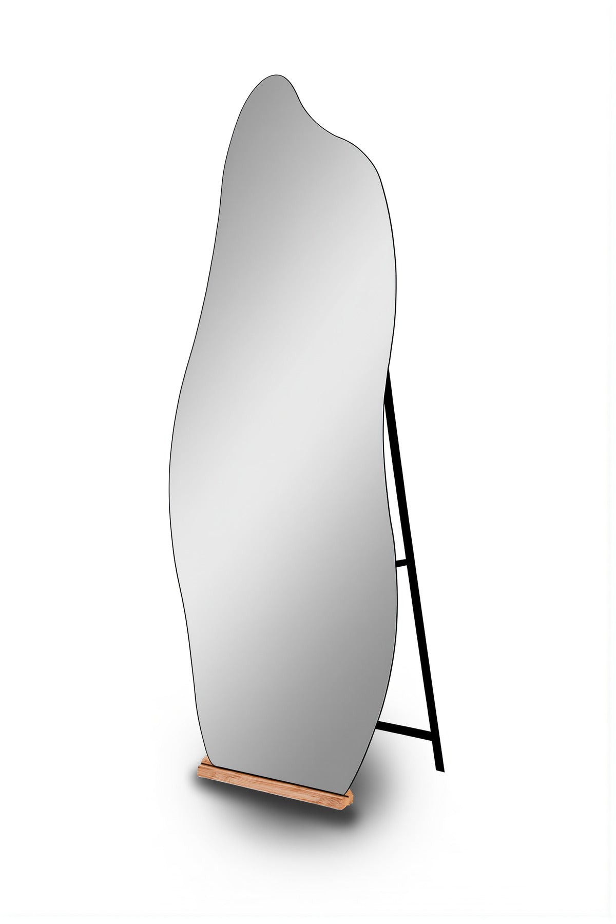 Irregular Full Length Mirror Modern Floor Standing Mirror for Bedroom Decorative Dressing