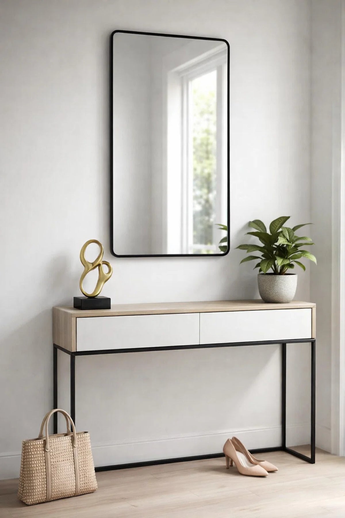 Large Rectangular Wall Mirror for Bedroom, Bathroom, Dressing & Home D≈Ωcor