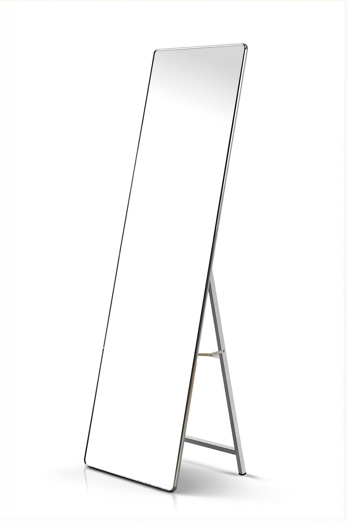 Full Length Silver Frame Standing Floor Mirror for Bedroom Dressing Room D≈Ωcor 170x50