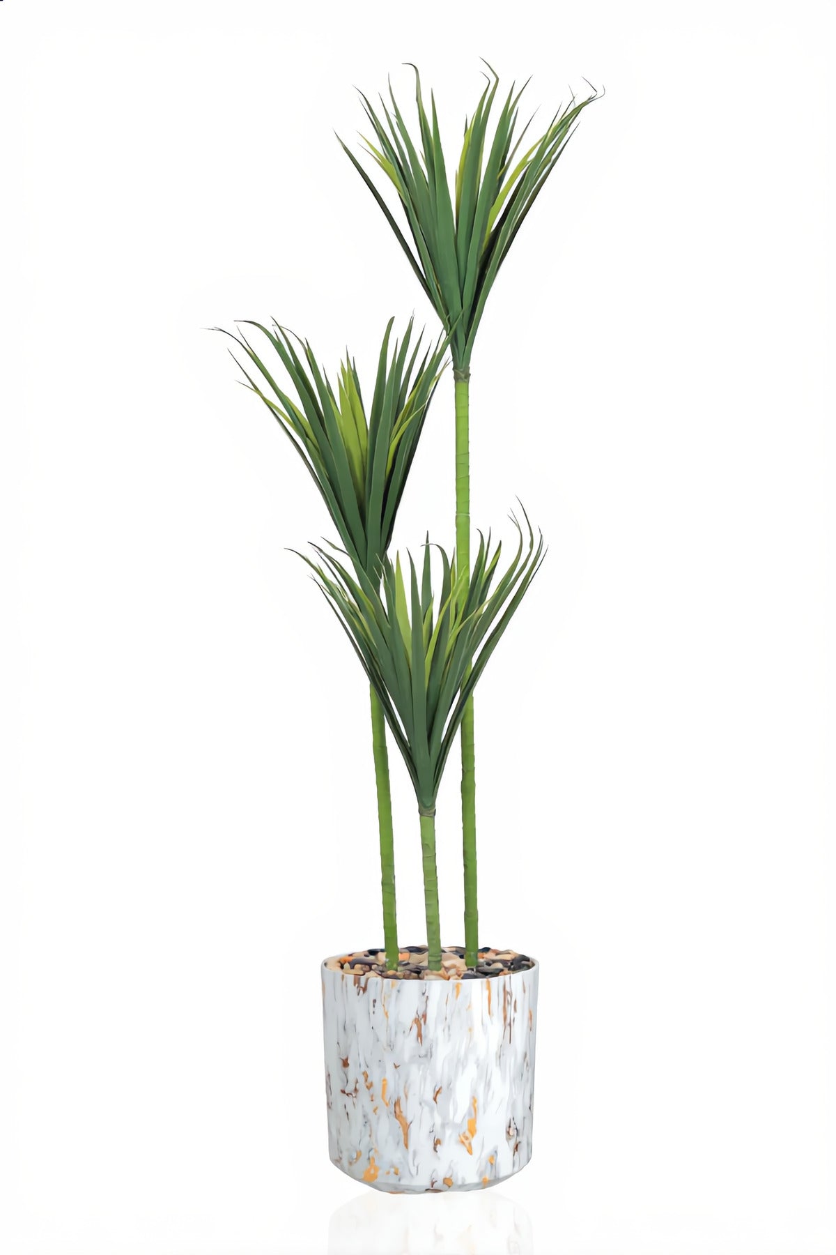 Artificial Dracaena Plant Tree 165 CM with Decorative Fiber Pot – Realistic Indoor Decorative Plant