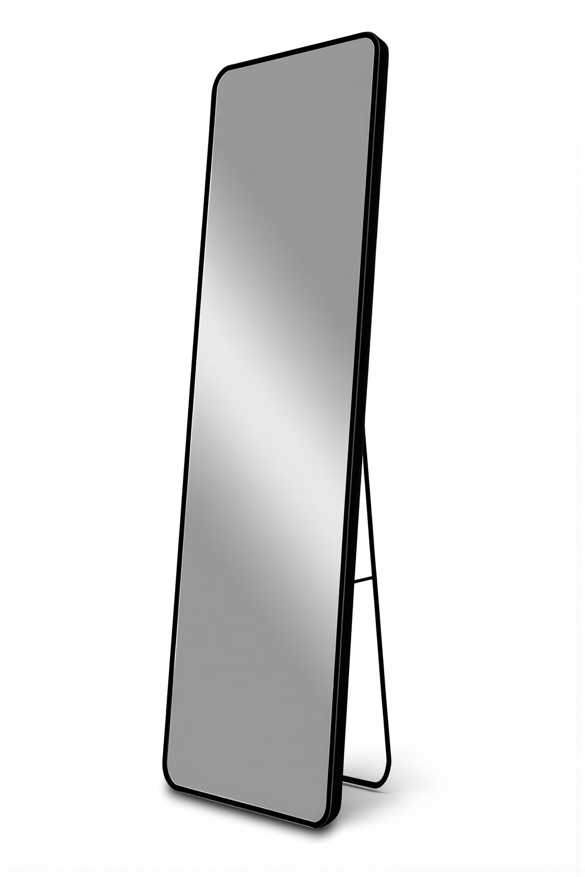 Black Full Length Standing Mirror for Bedroom Wall Mounted Dressing Mirror Modern Home D≈Ωcor