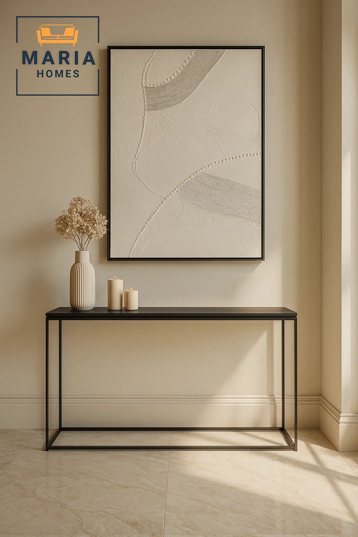 Modern 3D Wall Art √ê Large Abstract Textured Decorative Panel 120_80 cm