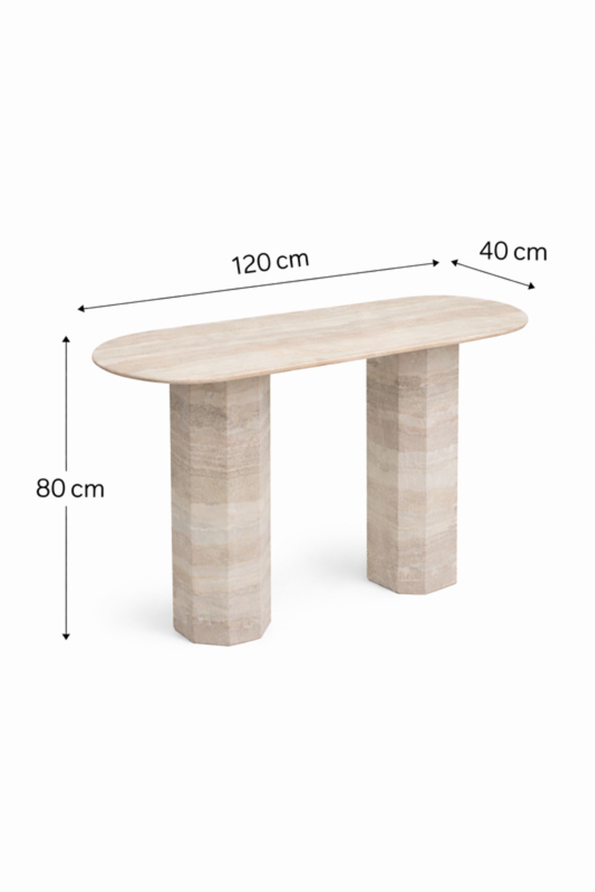 Light Wood Marble Console Table Modern Hallway Entryway light wood marble