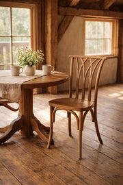 Light Brown Wooden Dining Chair 42x45x88cm Caf≈Ω Restaurant light brown wooden Kitchen